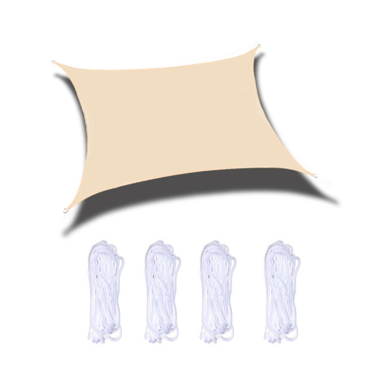 Outdoor Garden Sunshade Sail Waterproof Anti-UV Canopy, Size: 3m x 5m, 3m x 5m