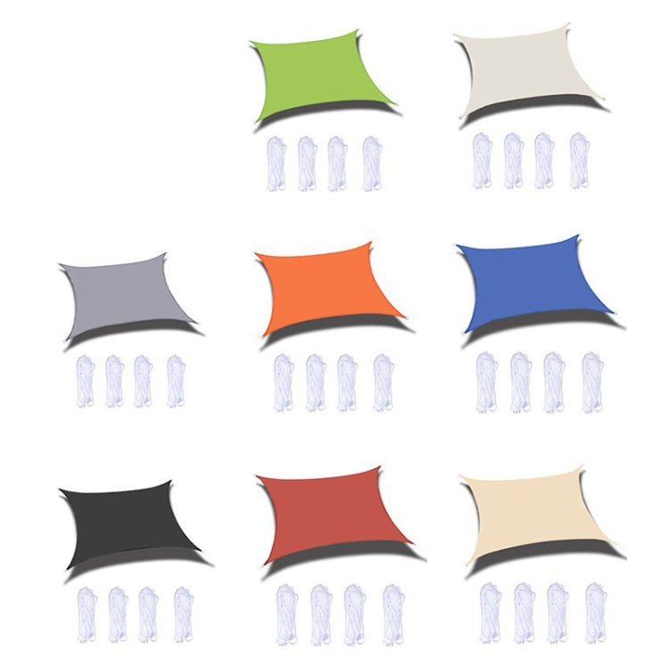Outdoor Garden Sunshade Sail Waterproof Anti-UV Canopy, Size: 3m x 5m, 3m x 5m