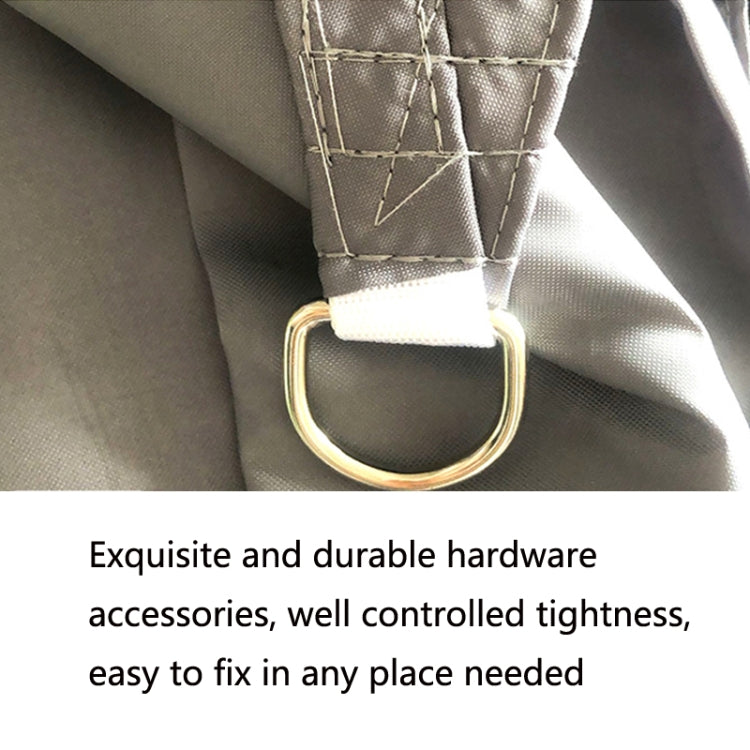 Outdoor Garden Sunshade Sail Waterproof Anti-UV Canopy, Size: 3m x 5m, 3m x 5m