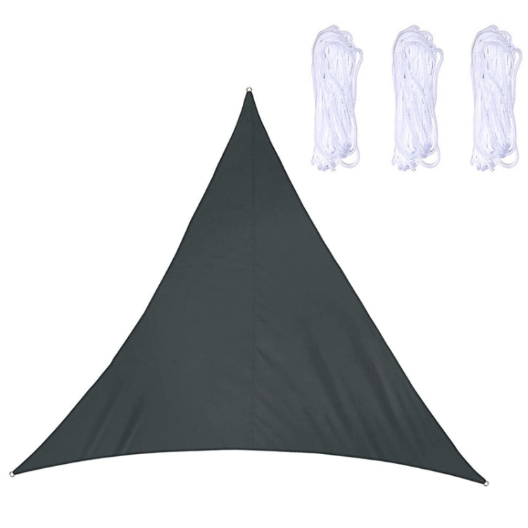 Triangle Outdoor Garden Sunshade Sail Waterproof Anti-UV Canopy, Size: 6m x 6m x 6m, 6m x 6m x 6m