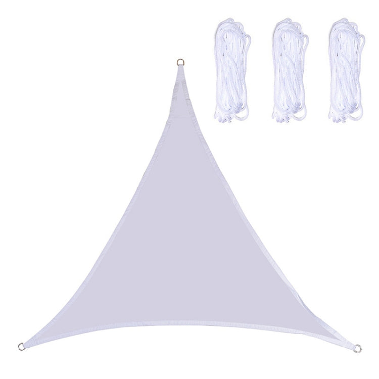 Triangle Outdoor Garden Sunshade Sail Waterproof Anti-UV Canopy, Size: 6m x 6m x 6m, 6m x 6m x 6m