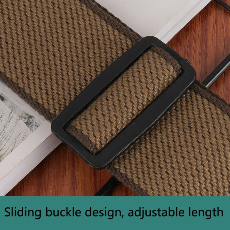 3 PCS Printed Ukulele Guitar Strap, Length: 85-135cm, National Style, Pink Panda, Yellow and Letter, Cartoon, Black White Gant, Blue Flash, Red Flame