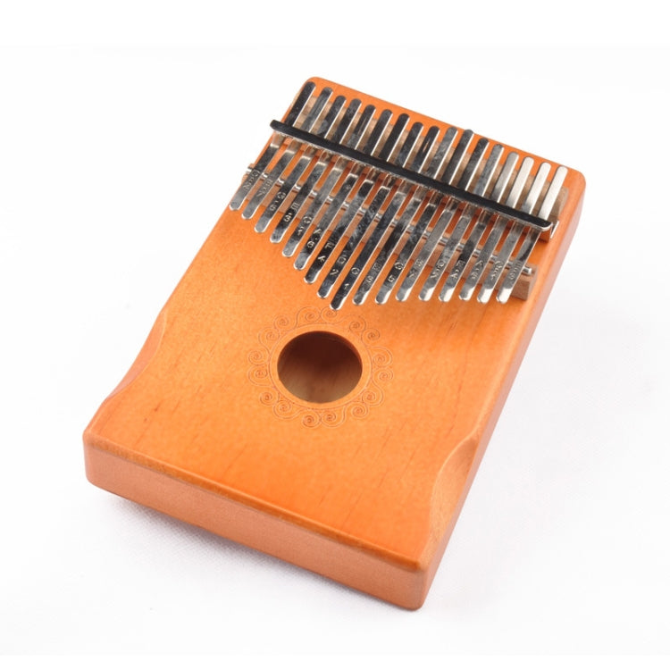 17-Tone Thumb Piano Kalimba Beginners Introduction Finger Piano, Brown, Brown Kit, Yellow, Yellow Kit, Wooden, Wooden Kit, Black, Black Kit