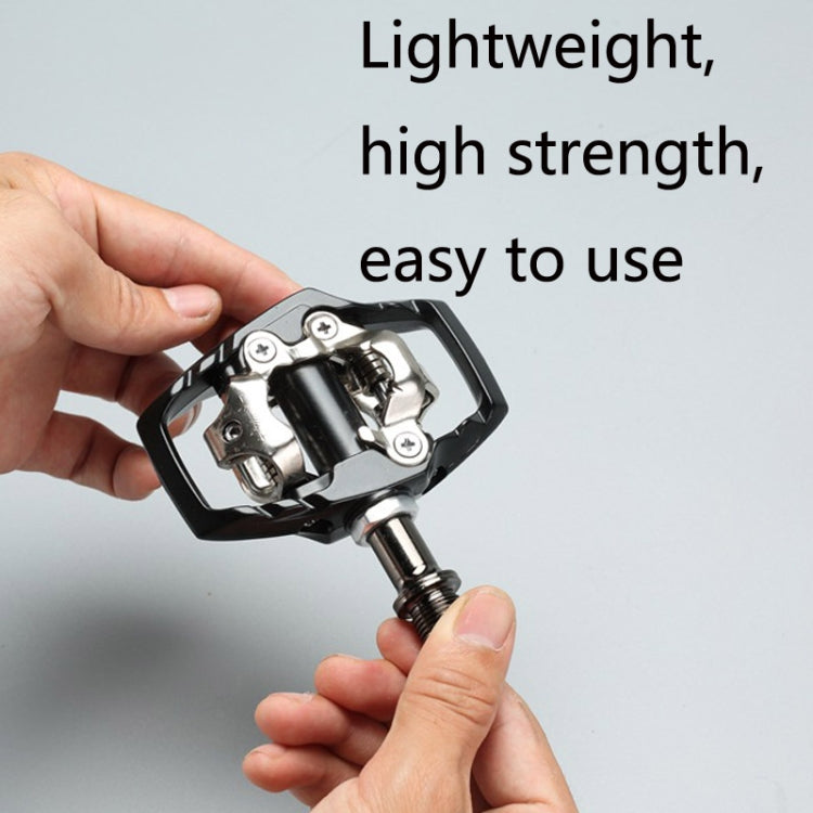 PD-M8020 Mountain Bike Bicycle Self-Locking Pedal With Buckle, PD-M8020