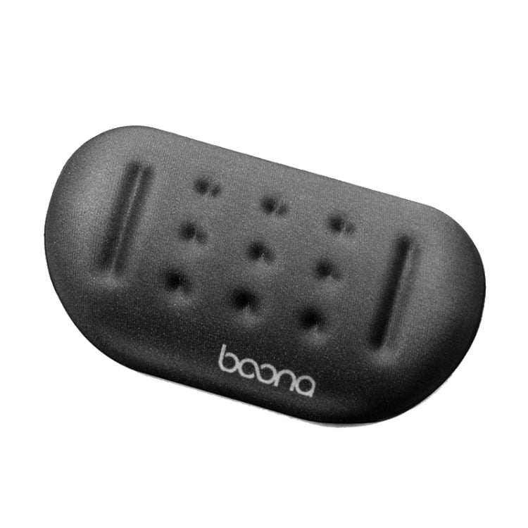 Baona Silicone Memory Cotton Wrist Pad Massage Hole Keyboard Mouse Pad, Style:, Mouse Pad (Blue), Mouse Pad (Gray), Mouse Pad (Black), Mouse Pad (Pink), Medium Keyboard Rest (Blue), Medium Keyboard Rest (Gray), Medium Keyboard Rest (Black)...