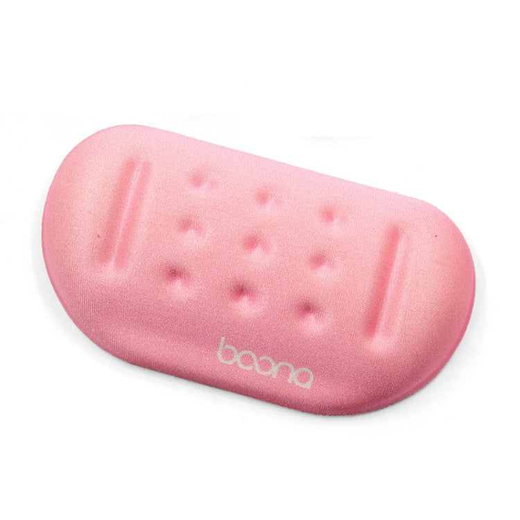 Baona Silicone Memory Cotton Wrist Pad Massage Hole Keyboard Mouse Pad, Style:, Mouse Pad (Blue), Mouse Pad (Gray), Mouse Pad (Black), Mouse Pad (Pink), Medium Keyboard Rest (Blue), Medium Keyboard Rest (Gray), Medium Keyboard Rest (Black)...