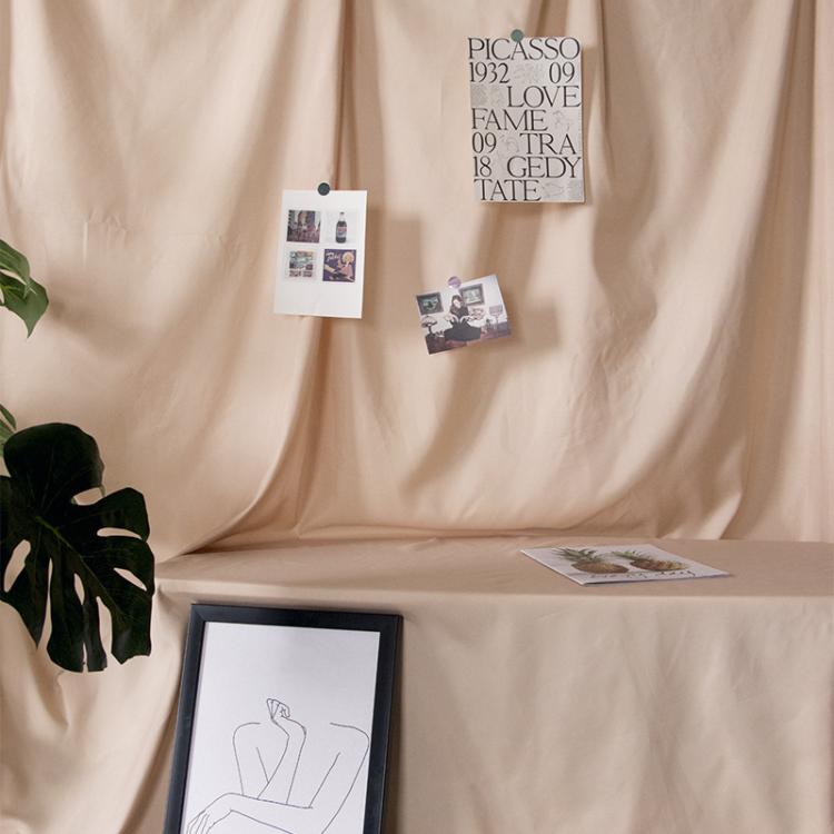 Photo Background Cloth Increased Widened Photography Cloth Live Broadcast Solid Color Cloth, 2 x 2.4m