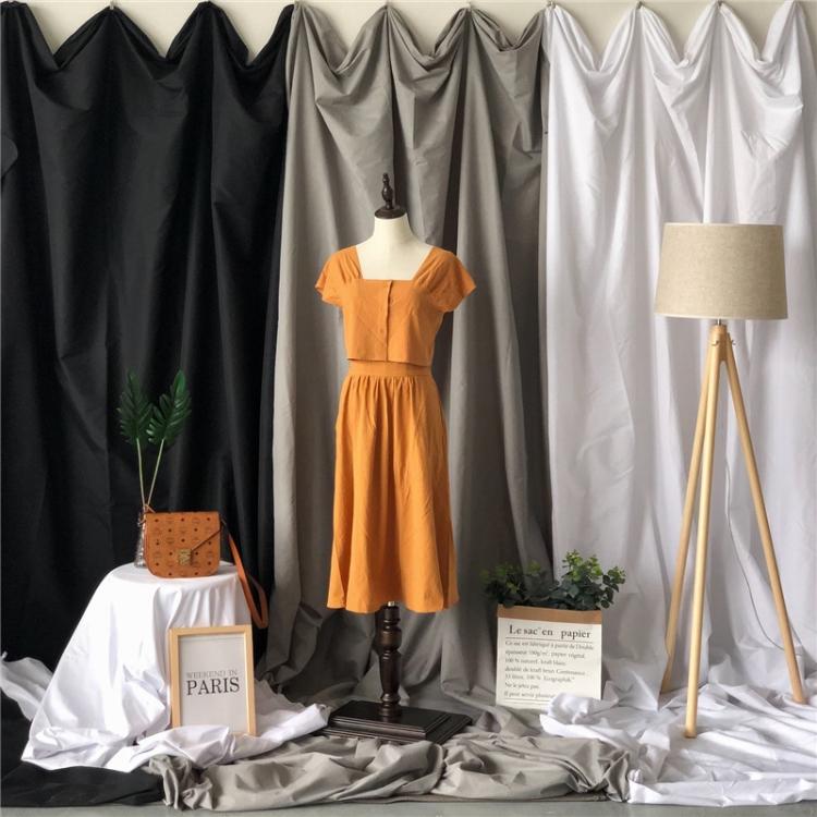 Photo Background Cloth Increased Widened Photography Cloth Live Broadcast Solid Color Cloth, 2 x 2.4m