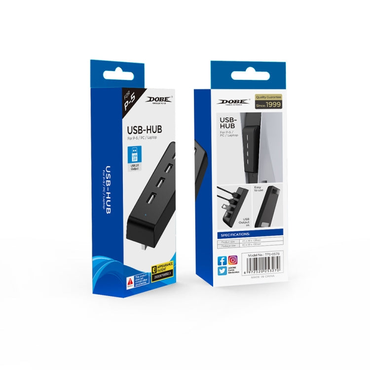 DOBE TP5-0576 USB HUB High Speed ??Transmission Extension HUB Converter For PS5, TP5-0576