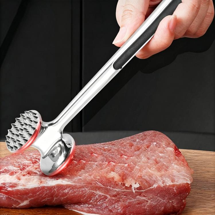 LsCook Home Steak Tender Meat Beef Knock Hammer Cattle Snoring Meat Kitchen Tool, Size: 22x5.5x4cm