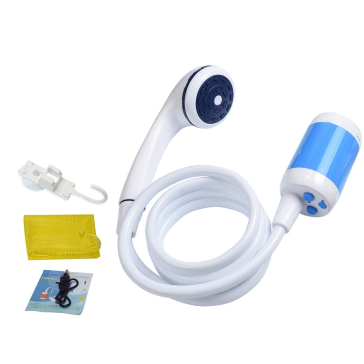 LLT-ES01 Electric Pet Shower Outdoor Camping Bath Device, Style:, Standard (Orange White), Standard (Sky Blue), Standard (Pink), High Match (Orange White), High Match (Sky Blue), High Match (Pink)