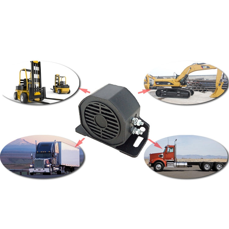 12-48V Car Forklift Truck Truck Excavator Reversing Horn Waterproof Dripping Sound Horn, 12-48V Truck Excavator