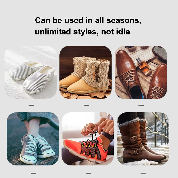 10W Household Shoe Dryer Shoe Deodorant Shoe Dryer Smart Timed Folding Shoe Baker Socks Dryer, With Purple Lamp EU Plug, Without Purple Lamp  EU Plug