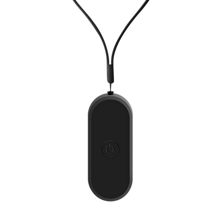 EP206 Hanging Neck Negative Ion Necklace Air Purifier, Black, White