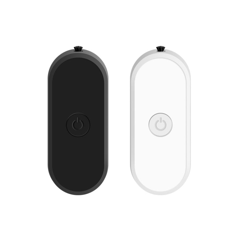 EP206 Hanging Neck Negative Ion Necklace Air Purifier, Black, White