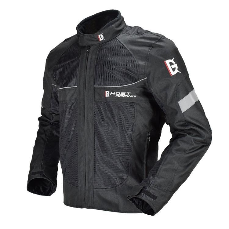 GHOST RACING GR-Y05 Motorcycle Cycling Cloth Men Knight Racing Jacket Keep Warm Anti-Fall Locomotive Off-Road Suit, M, XL