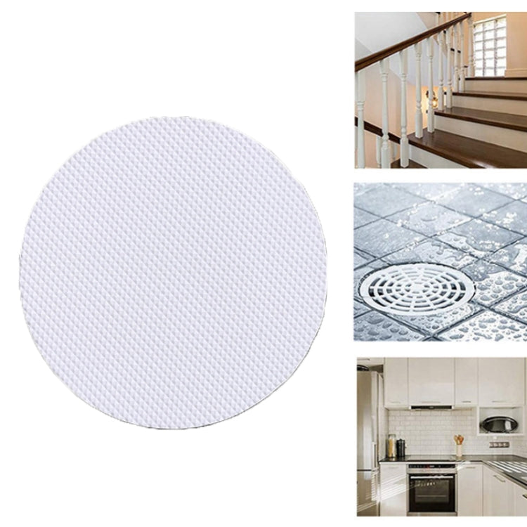 Bathroom Steps Round PEVA Non-Slip Stickers, 20 PCS / Pack 15cm