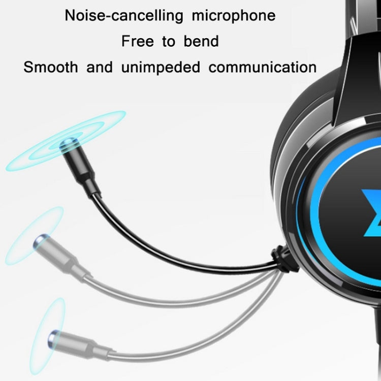 Heir Audio Head-Mounted Gaming Wired Headset With Microphone, Colour: X8 7.1 Sound Upgrade (Stars White)