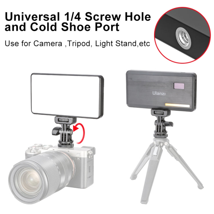 Ulanzi VIJIM VL200 200 LEDs 2500-9000K Dual Color Temperature Fill Light, VIJIM VL200