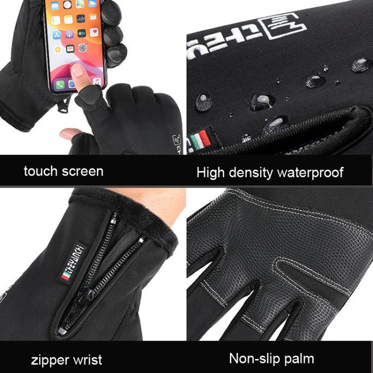 Outdoor Sports Riding Warm Gloves Touch Screen Fingerless Fishing Gloves, M, L, XL, XXl
