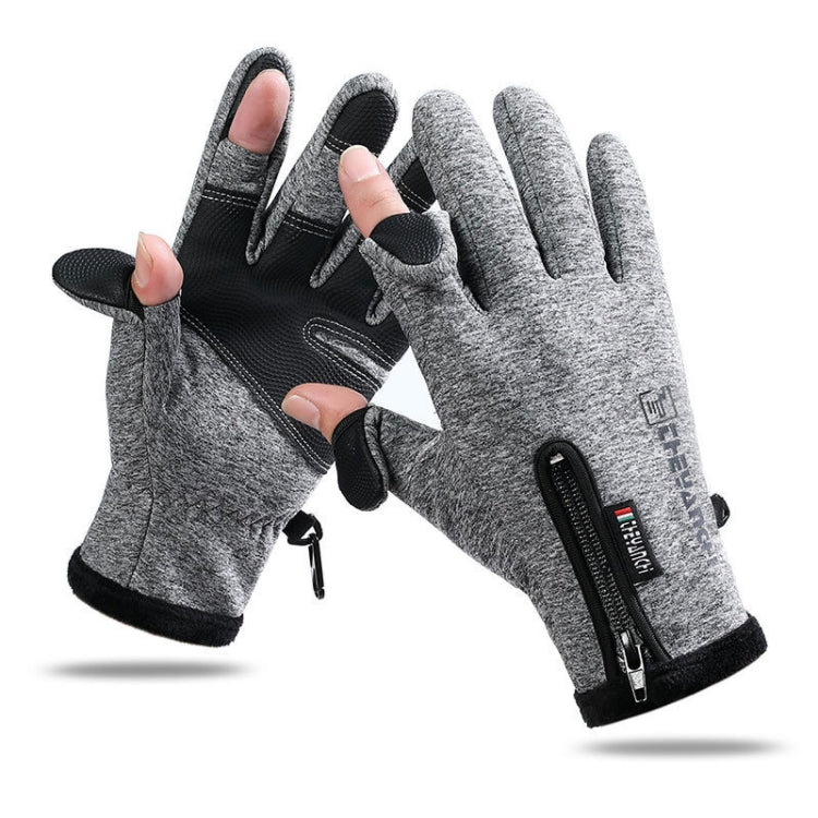 Outdoor Sports Riding Warm Gloves Touch Screen Fingerless Fishing Gloves, M, L, XL, XXl