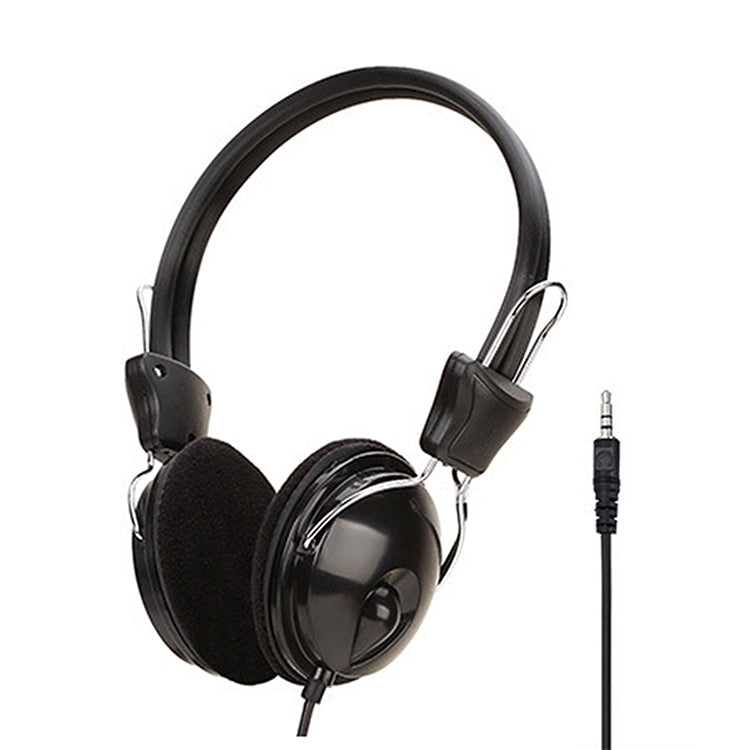 Soyto SY808MV Online Class Office Computer Headset, Cable Length: 1.6m, Black 3.5mm, Black 6.5mm