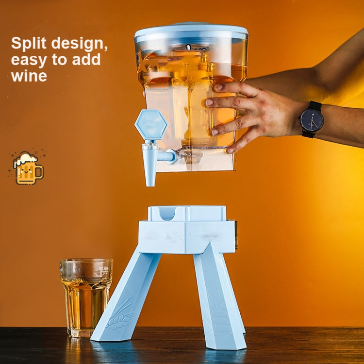 3L Wine Cannon Bar Beer Barrel With Faucet Coke Barrel Container, Coke Barrel Container( Blue), Coke Barrel Container(White), Coke Barrel Container( Green)