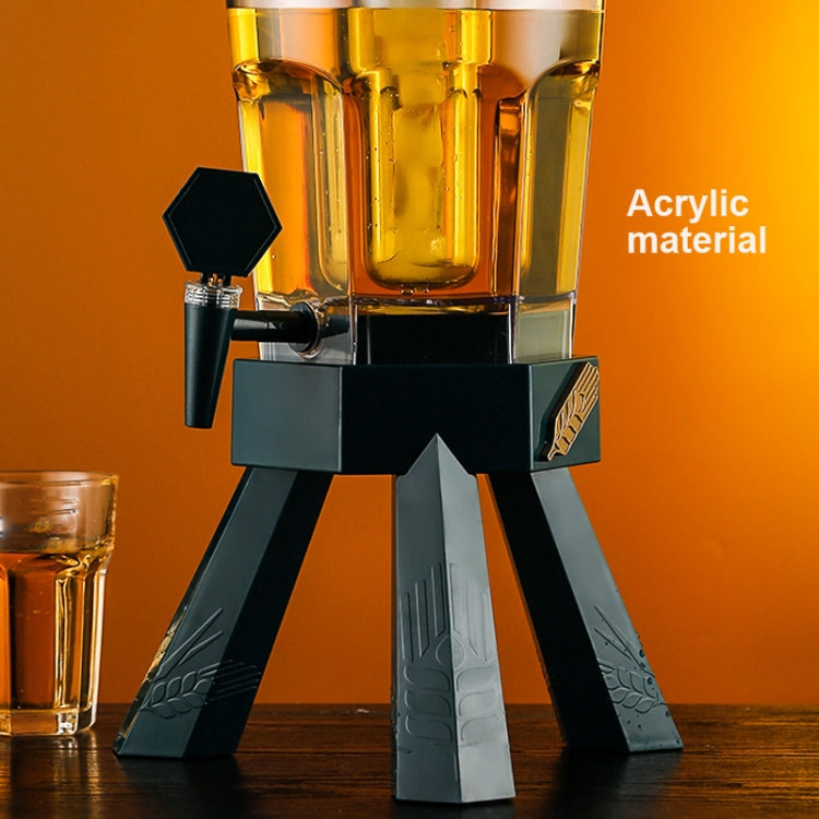 3L Wine Cannon Bar Beer Barrel With Faucet Coke Barrel Container, Coke Barrel Container( Blue), Coke Barrel Container(White), Coke Barrel Container( Green)