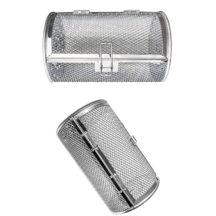 Stainless Steel Roasting Cage Oven Peanut Chestnut Cage, A Type 12 x18cm, B Type 14 x18cm, C Type 12 x 23cm, D Type 14 x 23cm