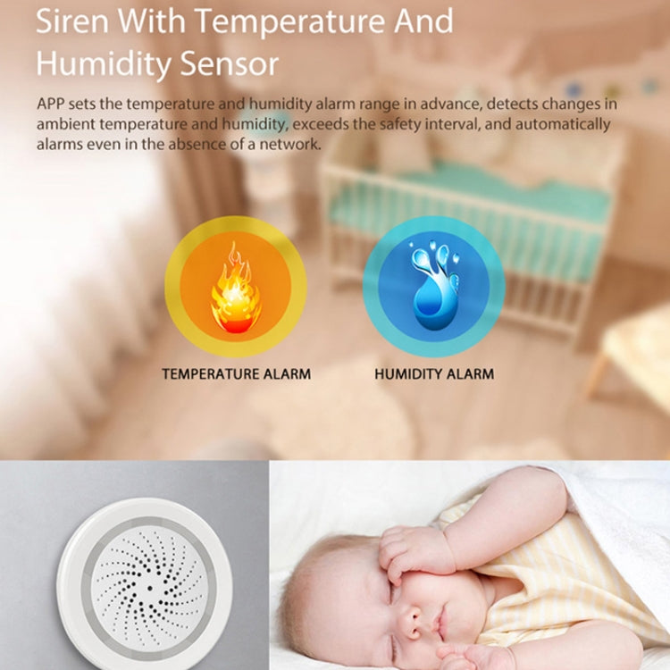 TY-192 Tuya Smart Home WiFi Temperature And Humidity Sensor, TY-192
