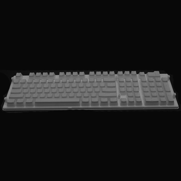 Pudding Double-layer Two-color 108-key Mechanical Translucent Keycap, White, Black, Gray, Sky Blue, Lemon Yellow, Violet, Orange, Apple Green, Red, Cheese Green, Dark Blue, Dark Coffee, Cyan, Light Coffee, Pink