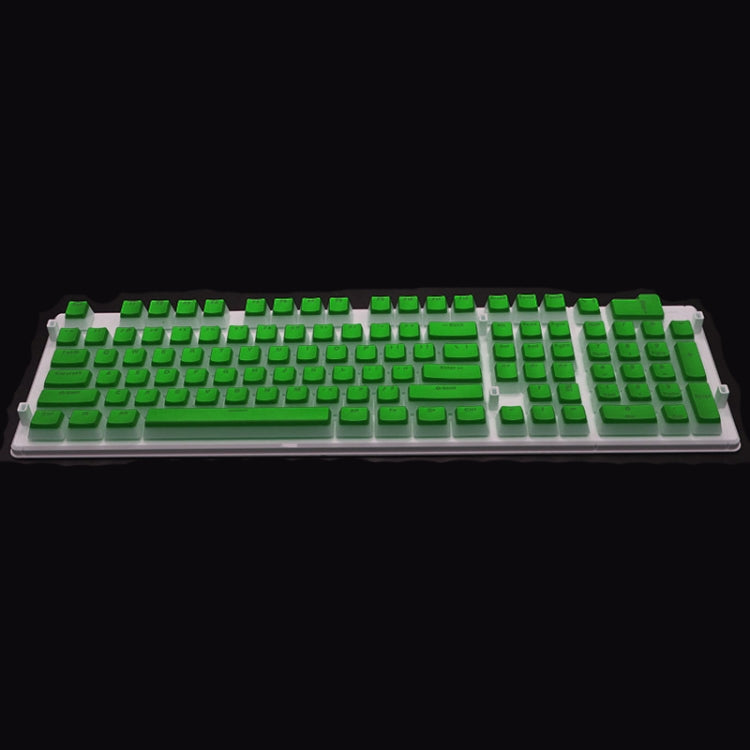 Pudding Double-layer Two-color 108-key Mechanical Translucent Keycap, White, Black, Gray, Sky Blue, Lemon Yellow, Violet, Orange, Apple Green, Red, Cheese Green, Dark Blue, Dark Coffee, Cyan, Light Coffee, Pink