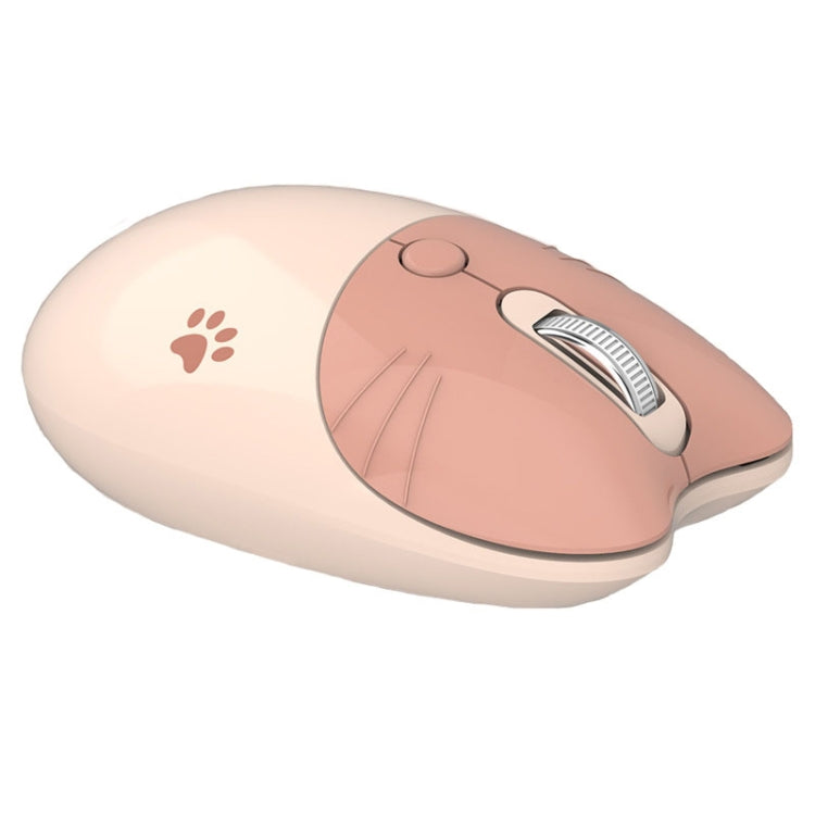 M3 3 Keys Cute Silent Laptop Wireless Mouse, Spec:, Wireless Version (Vitality Pink), Wireless Version (Milk Tea), Bluetooth Wireless Version (Milk Tea), Bluetooth Wireless Version (Pink), Bluetooth Wireless Version (Red)...