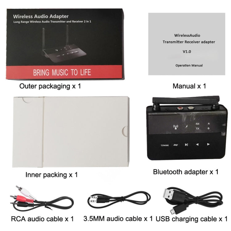 B2 Bluetooth Audio Transmitter Adapter, B2