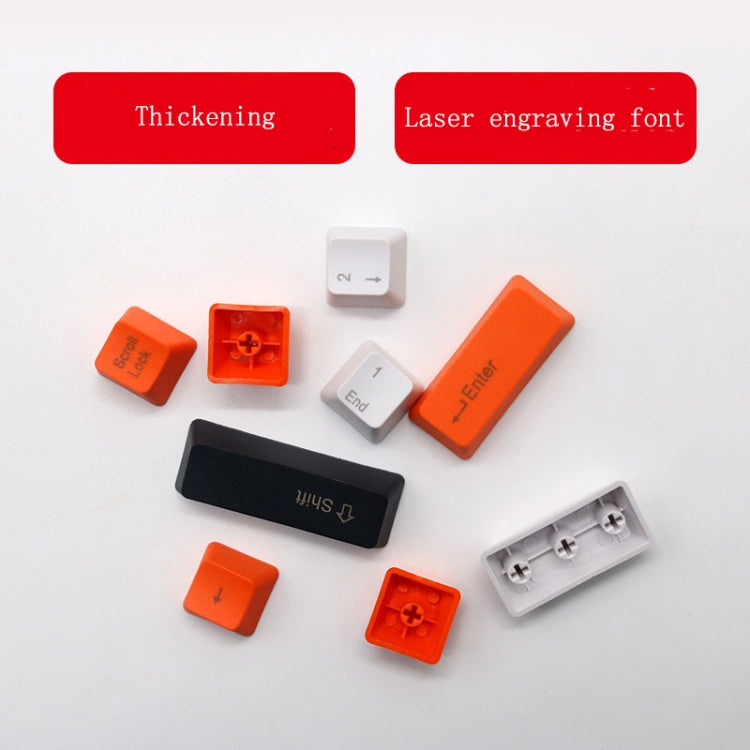 Mechanical Keyboard Laser PBT Keycap, Wang ZiRu Front Words, Wang ZiRu Side Words, Wang ZiRu No Words, Titanium Black Front Words, Light Gray No Words, Light Gray Front Words