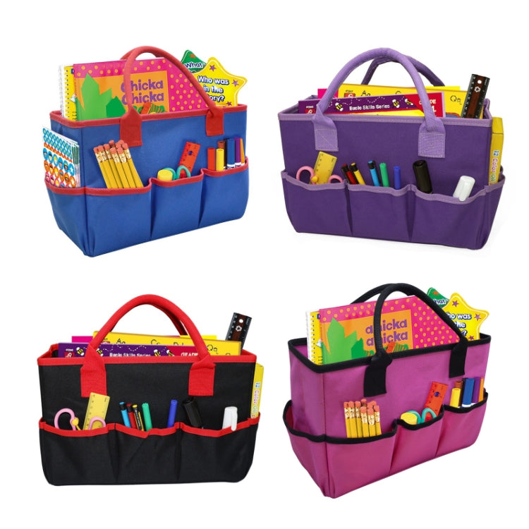 Teacher Stationery Storage Bag Gardening And Pruning Tool Bag, Blue, Purple, Black, Plum Red