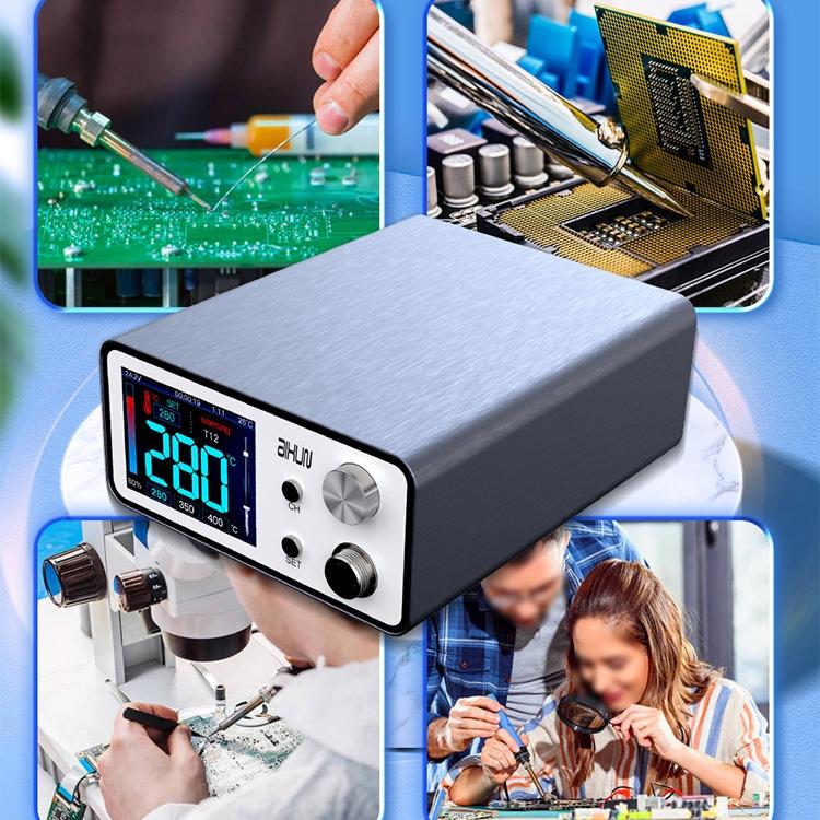 AIXUN T3A Soldering Station+T245 Welding Pen Precision Repair Welding Tool Set, US Plug, EU Plug