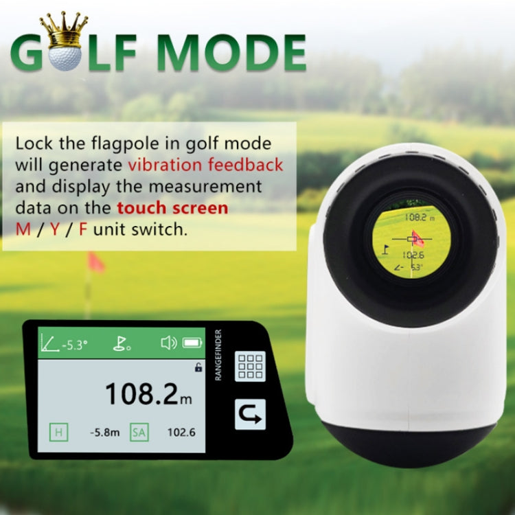 ARTBULL Touch Screen Golf Laser Speed Measurement Rangefinder