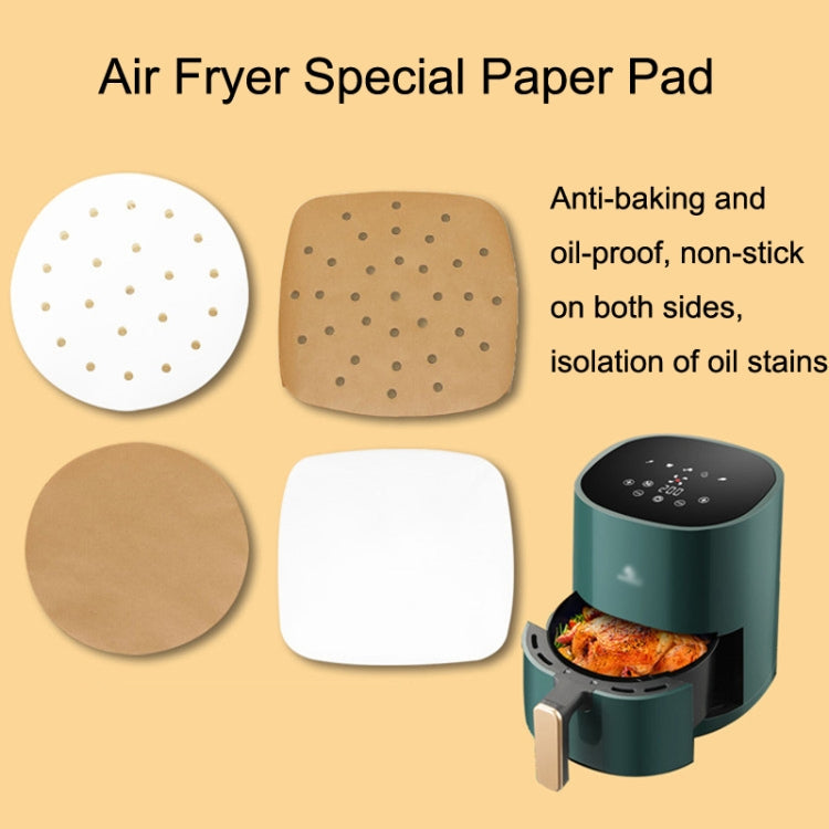Air Fryer Special Paper Pad Grilled Meat Paper Oil Absorbed Paper, Color Random Delivery, Square Without Hole (21.5cm), Square With Hole (23cm), Square Without Hole (23cm), Square With Hole (24cm), Square Without Hole (24cm), Square With Hole (25cm)...