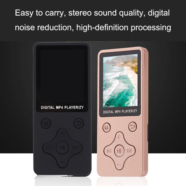 T68 Card Lossless Sound Quality Ultra-thin HD Video MP4 Player, Cross Key