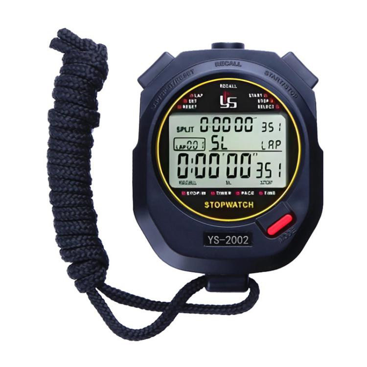 YS Millisecond Stopwatch Timer Running Training Referee Stopwatch, Style:, YS2001 100 Memory, YS2002 200 Memory
