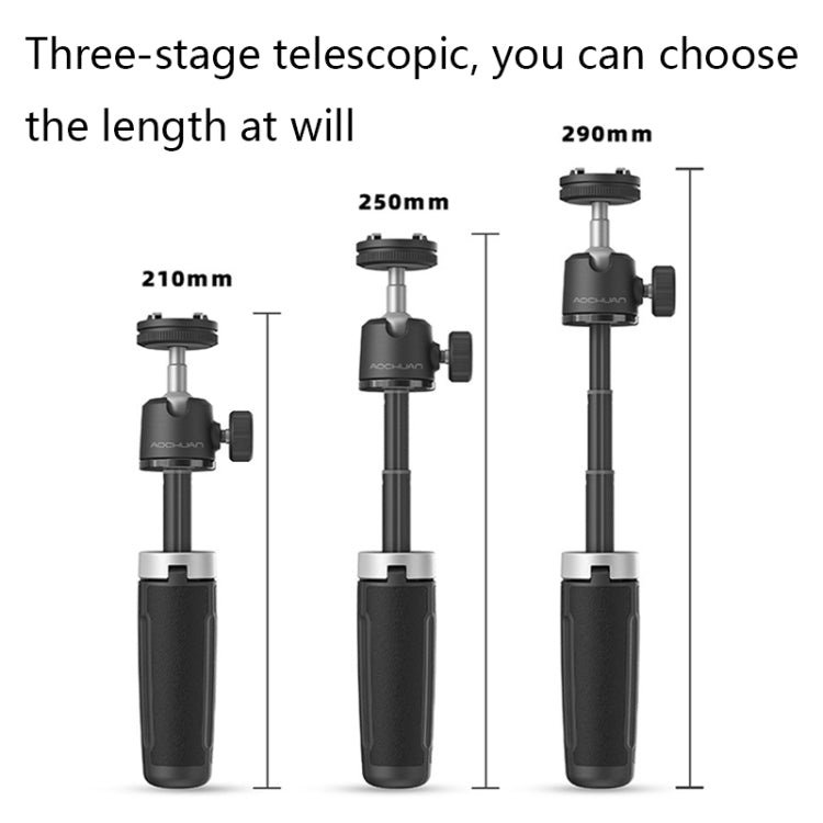 AOCHUAN MT-08 Telescopic Folding Mini Selfie Tripod