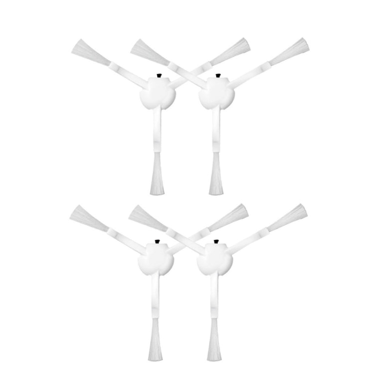 2 PCS Filter Replacement Accessories for Xiaomi Mijia Dreame 1C/2C, 2 Pairs Side Brush, 2 PCS Filter, 1 Pair Black Side Brush, 1 PC Universal Wheel