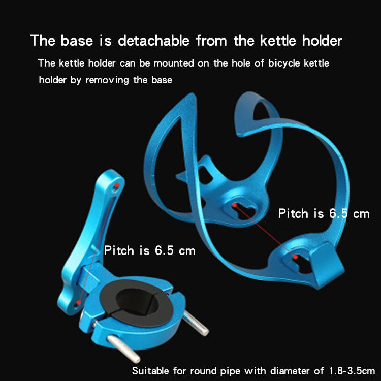 Bicycle Aluminum Alloy Kettle Frame, Gold Bilateral With Base, Blue Bilateral With Base, Silver Bilateral With Base, Black Bilateral With Base