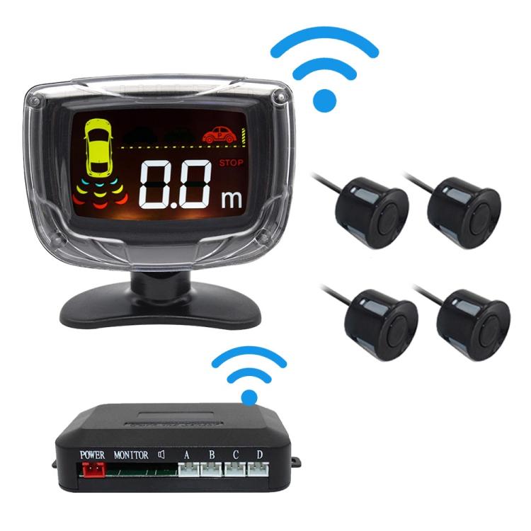 Wireless Radar with LED Display Automatic Alarm Reversing Assist, PZ312W