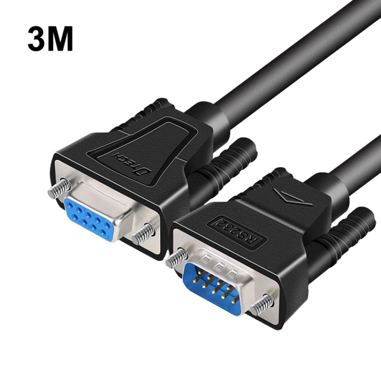 DTECH RS232 Serial Direct Line DB9 Extension Line, Male to Male 1.5m, Male to Male 2m, Male to Male 3m, Male to Male 5m, Male to Female 1.5m, Male to Female 2m, Male to Female 3m, Male to Female 5m, Female to Female 1.5m, Female to Female 2m           ...