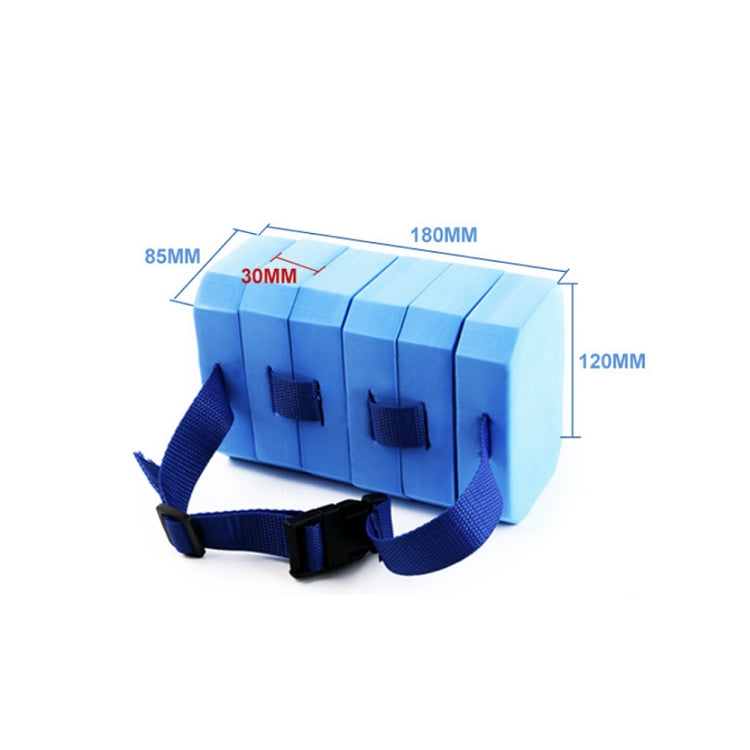 EVA Training Pool Foam Belt Adjustable Back Floating Foam Swimming Floating Waistband, Swimming Floating Waistband