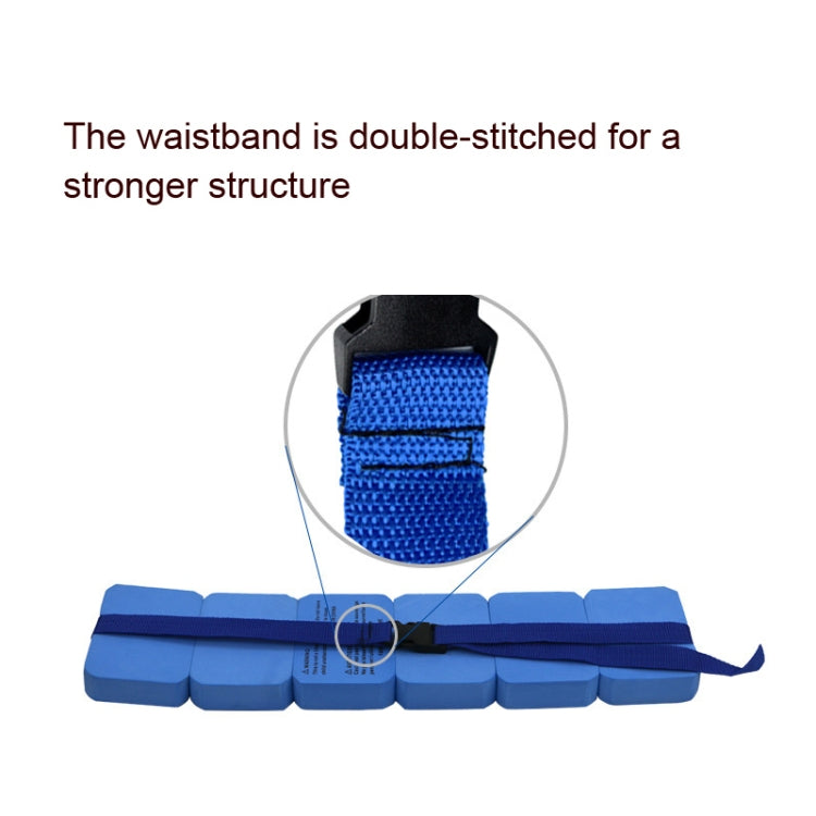 EVA Training Pool Foam Belt Adjustable Back Floating Foam Swimming Floating Waistband, Swimming Floating Waistband