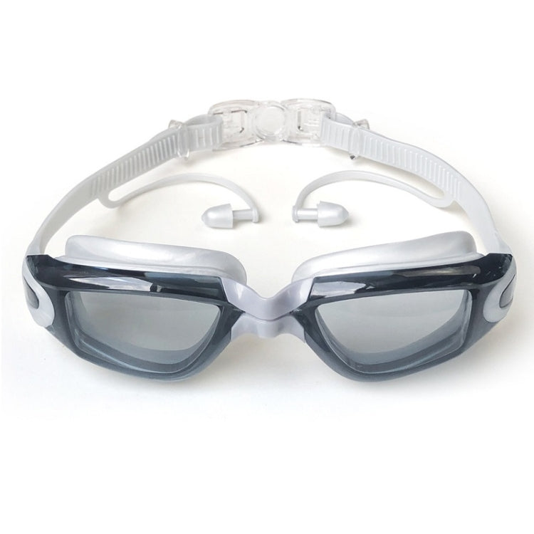 HAIZID HD Anti-fog Waterproof Myopia Swimming Goggles, Optical Black, Optical Blue, Optical Pink, Optical Gray, Plating Black, Plating Gray, Plating Blue, Plating Pink, Myopia 150 Degrees, Myopia 200 Degrees, Myopia 250 Degrees, Myopia 300 Degrees...