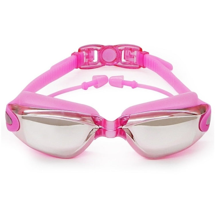 HAIZID HD Anti-fog Waterproof Myopia Swimming Goggles, Optical Black, Optical Blue, Optical Pink, Optical Gray, Plating Black, Plating Gray, Plating Blue, Plating Pink, Myopia 150 Degrees, Myopia 200 Degrees, Myopia 250 Degrees, Myopia 300 Degrees...